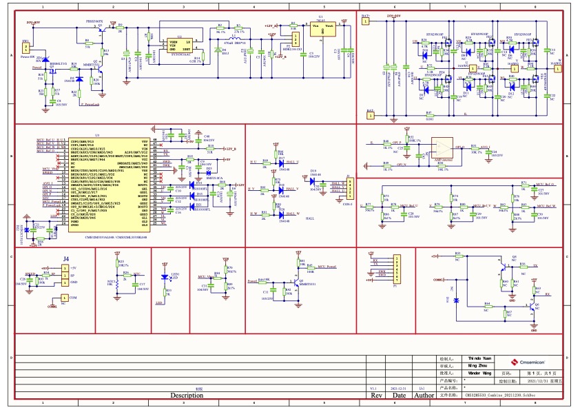 中微-CMS32M5533-園林工具方案